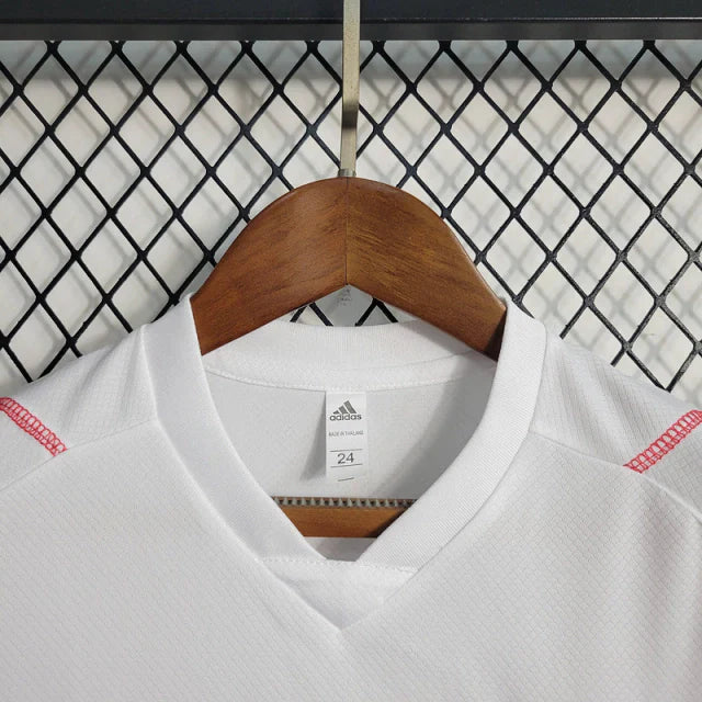 Kit Infantil do Flamengo 23/24 Treino Branco