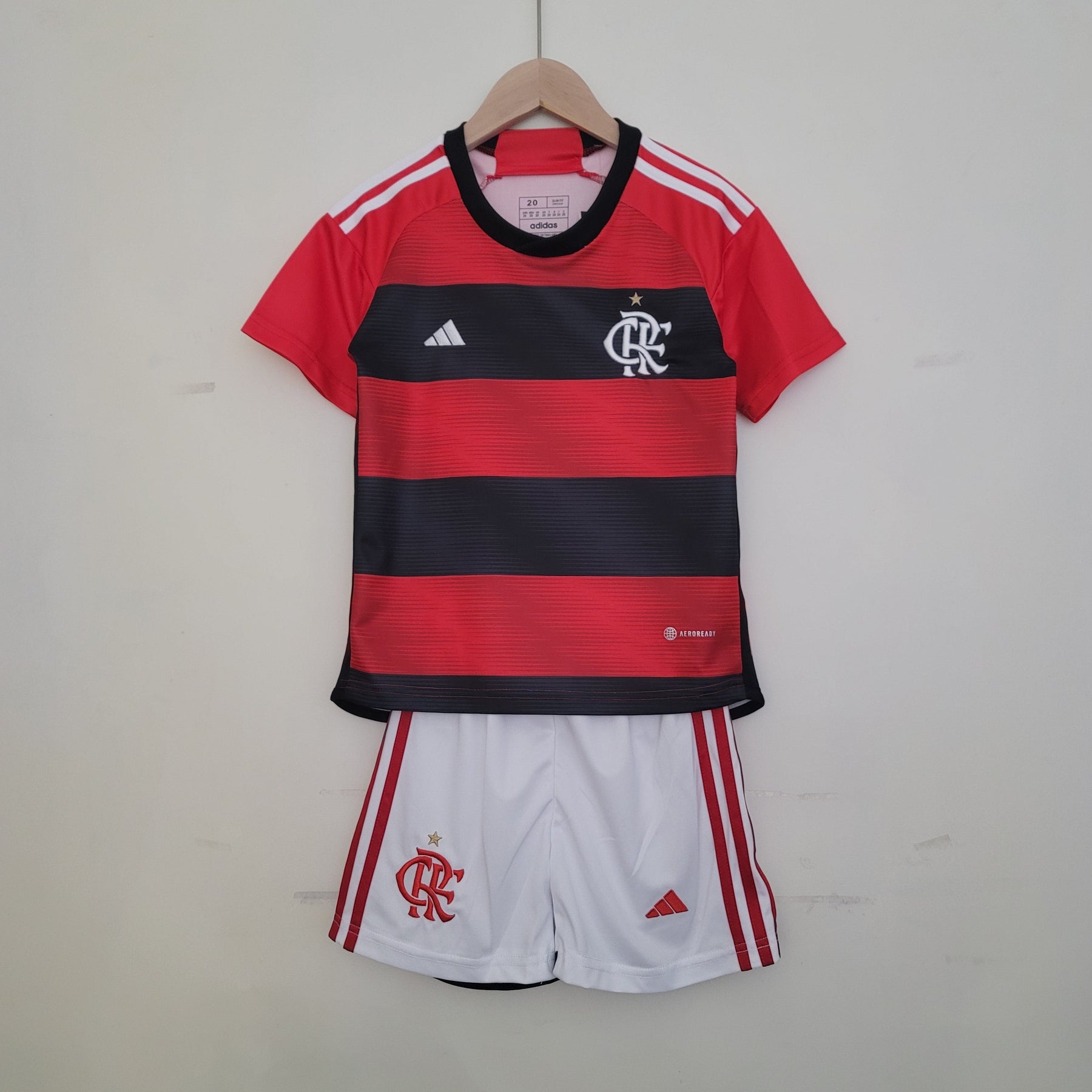 Kit Infantil Flamengo 23/24 Rubro Negro
