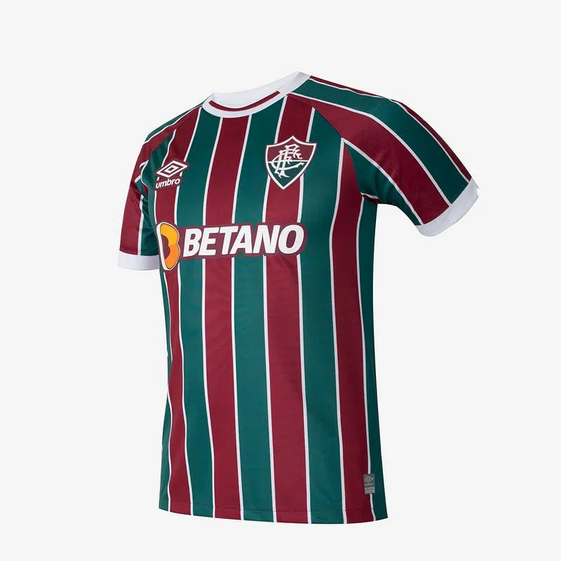 Camisa Fluminense I 23/24 - Vinho e Verde