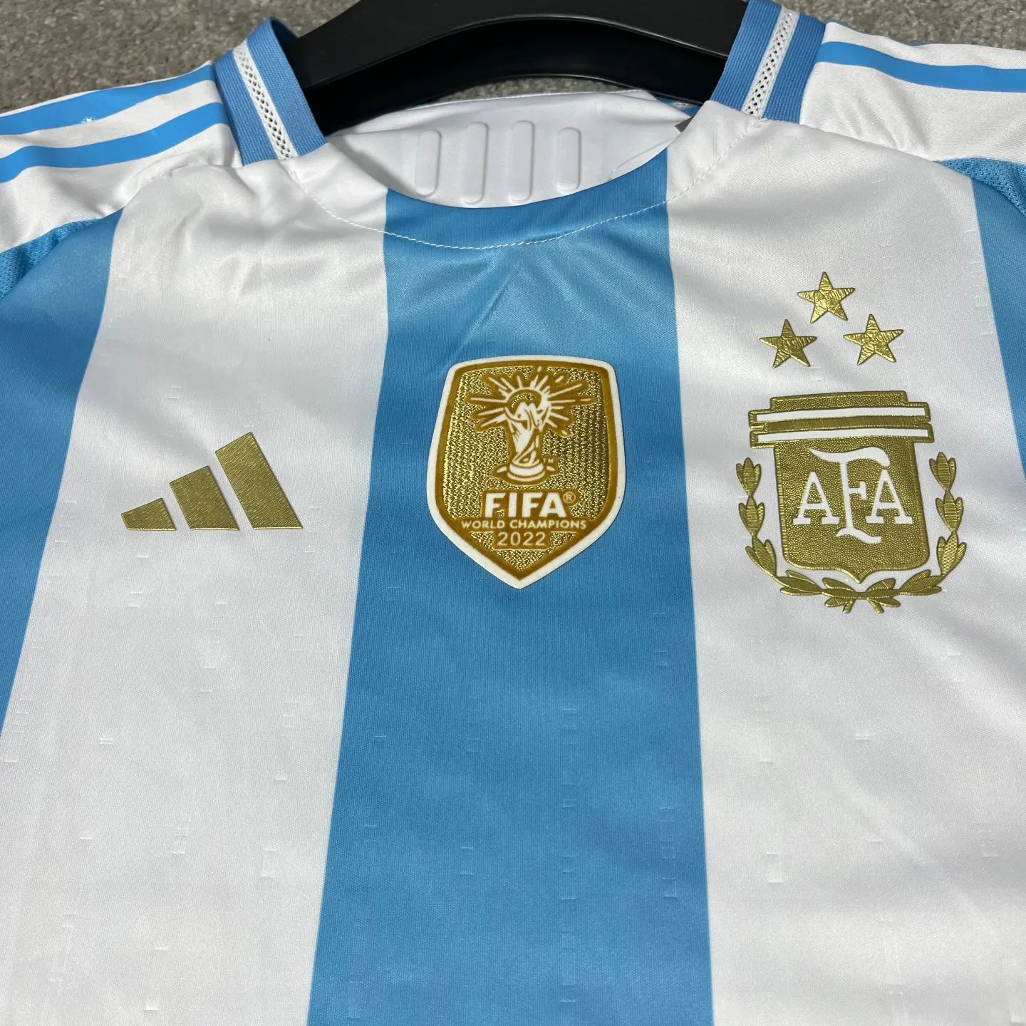 Camisa Argentina - 24/25 Copa America - Patch campeão do mundo