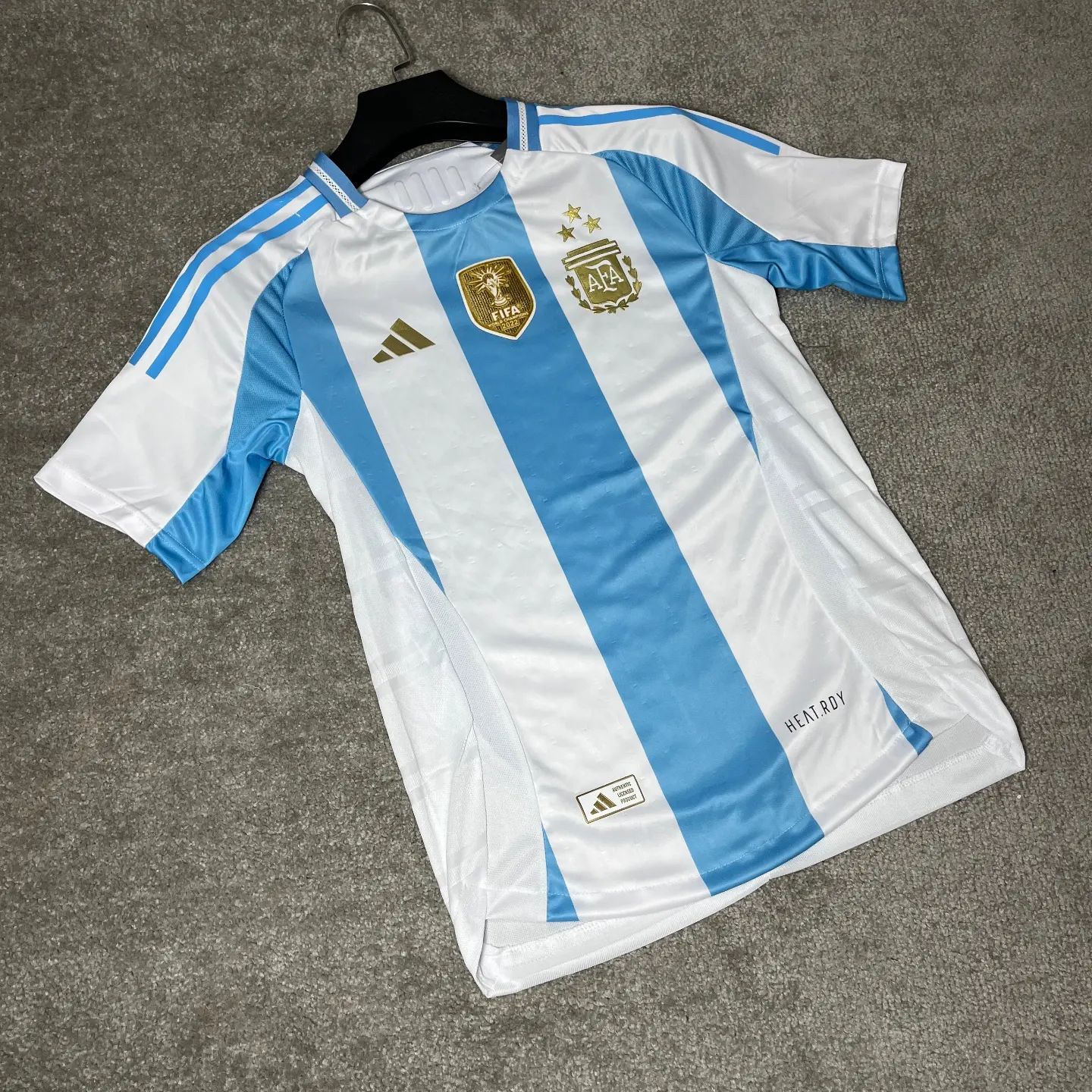 Camisa Argentina - 24/25 Copa America - Patch campeão do mundo