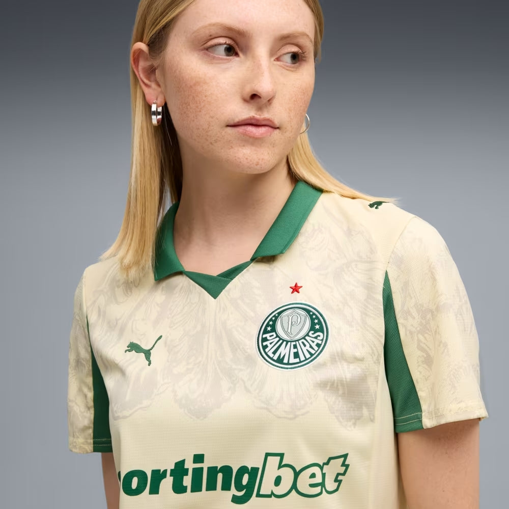 Camisa KIDSUPER X PALMEIRAS Torcedor Feminina