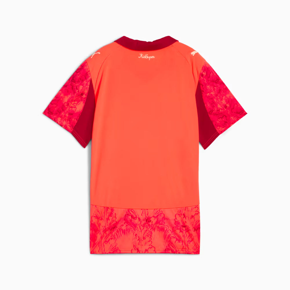 Camisa KIDSUPER X PALMEIRAS Torcedor Feminina VERMELHA