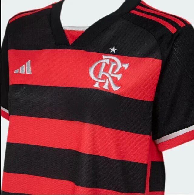 Camisa do Flamengo Feminina 24/25 Rubro Negra