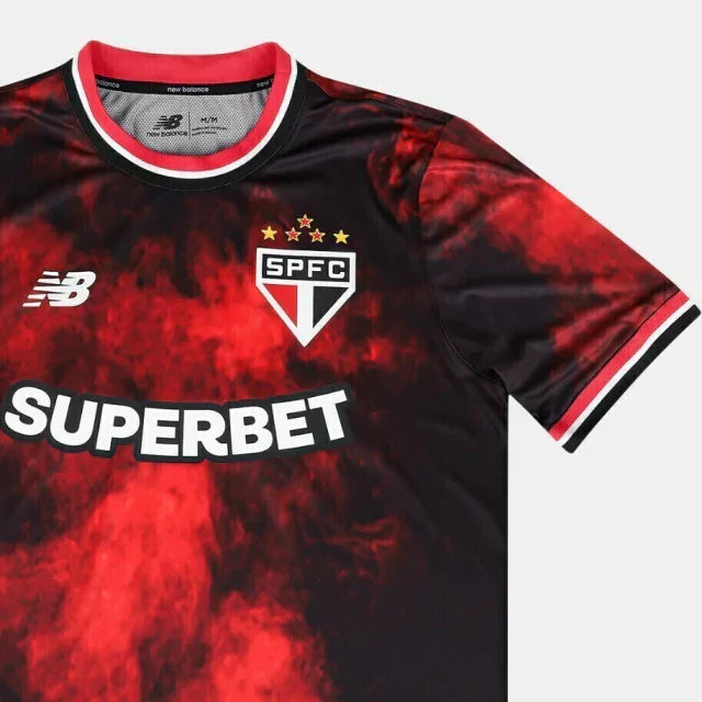 Camisa do São Paulo Third 2024 com patch de campeão