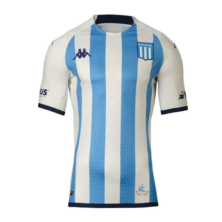Camisa Racing I 23/24 Kappa - Branco e Azul
