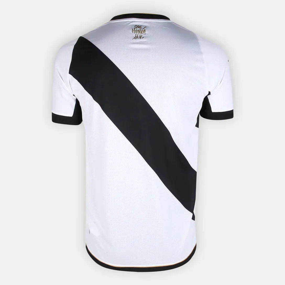Camisa Vasco I 23/24 - Branco com listra Preta
