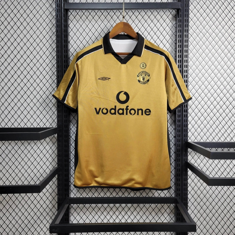 Camisa Manchester United Edição 100 Anos - DUPLA FACE -  Masculina Versão Retrô