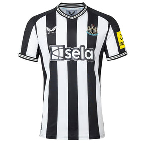Camisa Newcastle United I 23/24 Castore - Preto e Branco