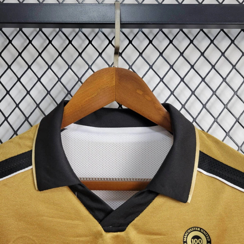 Camisa Manchester United Edição 100 Anos - DUPLA FACE -  Masculina Versão Retrô