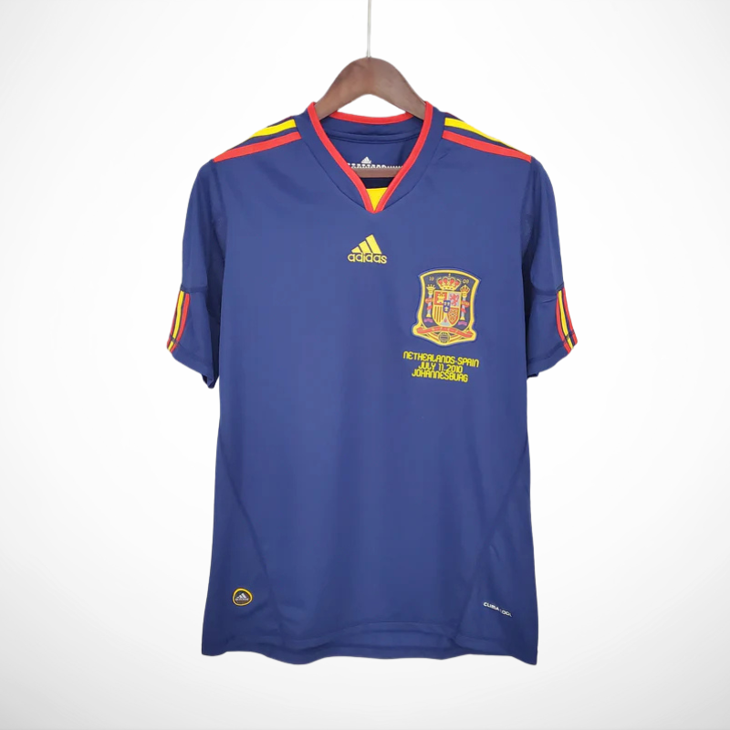 Camisa Espanha Reserva 2010 - Versão Retrô