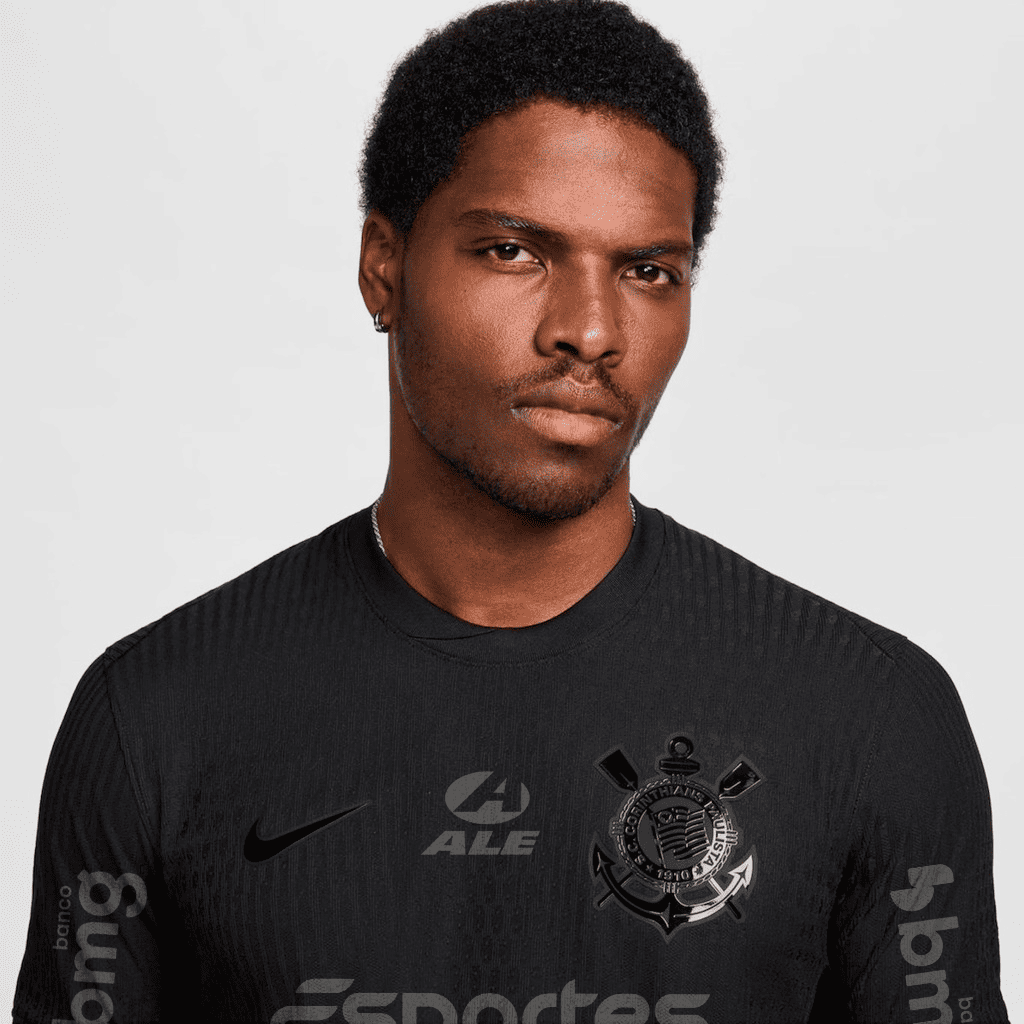 Camisa Nike Corinthians 2024/25 II Jogador Com Patrocínios