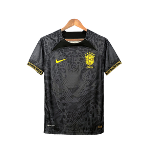 Camisa Pantera Seleção Brasil 2022 Nike - Preto