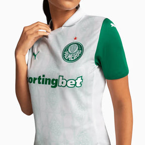 Camisa do Palmeiras Branca 2026 Feminina