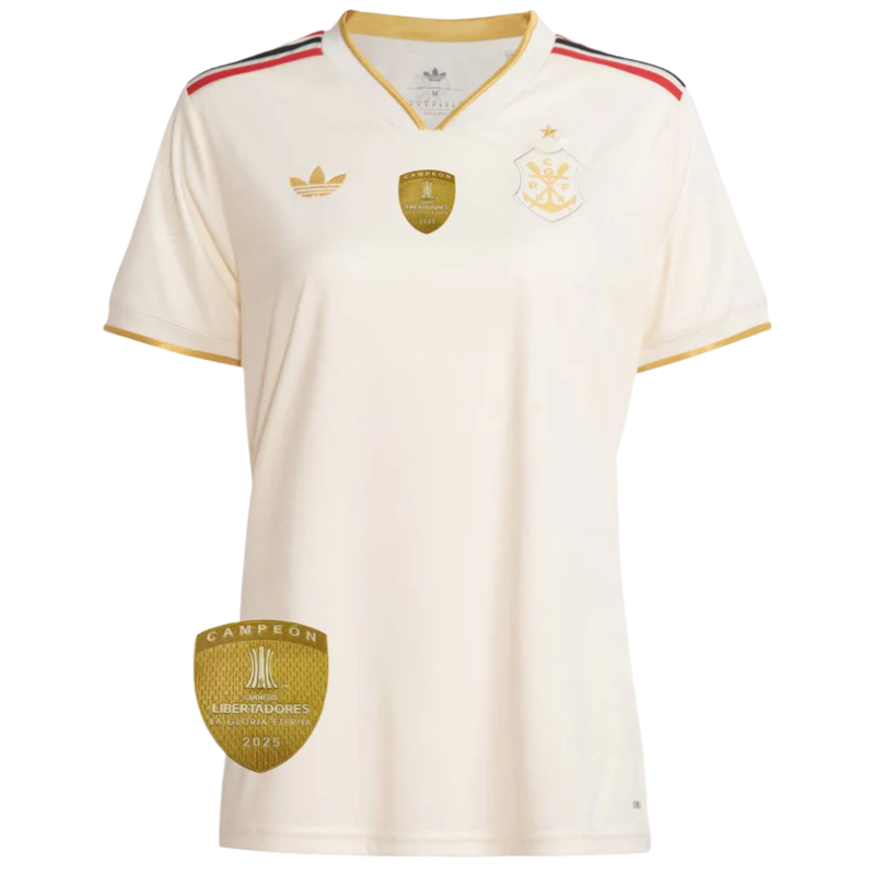 Camisa do Flamengo Third 2026 Feminina com Patch campeão Libertadores