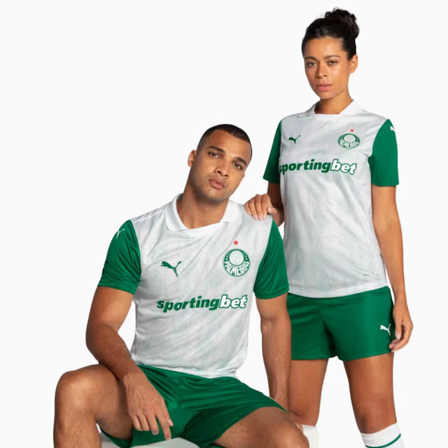Camisa do Palmeiras Completa Branca 2026 JOGADOR