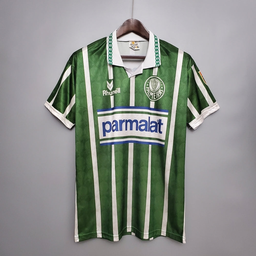 Camisa Palmeiras Retrô 93/94 Verde e Branca