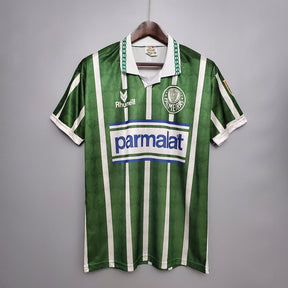 Camisa Palmeiras Retrô 93/94 Verde e Branca