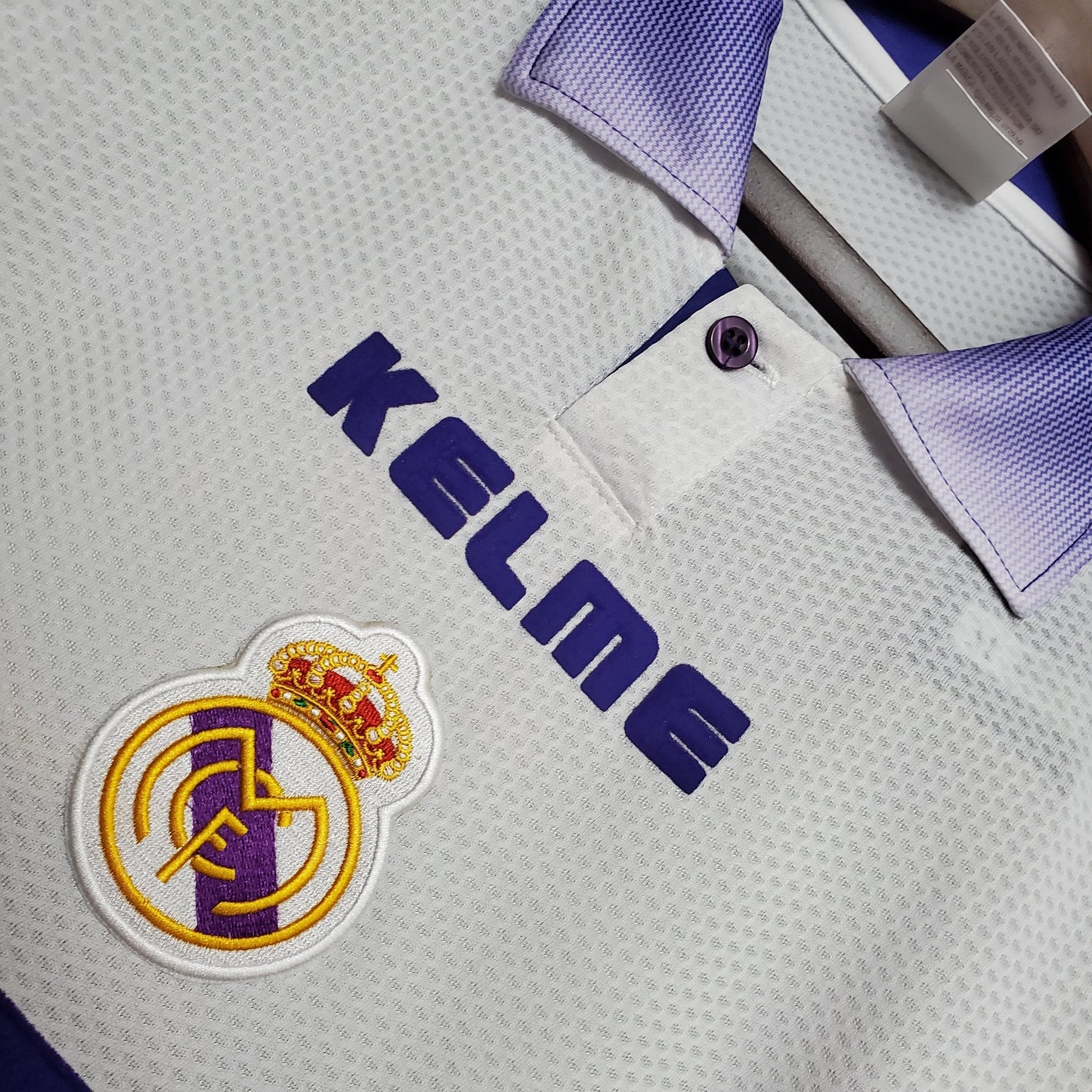 Camisa Real Madrid Titular 97/98 - Versão Retrô