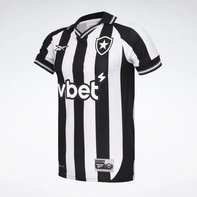 Camisa Botafogo I - 25/26 com Patch de campeão da Libertadores