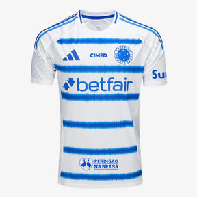 Camisa II Cruzeiro 25/26 com patrocínios COMPLETA
