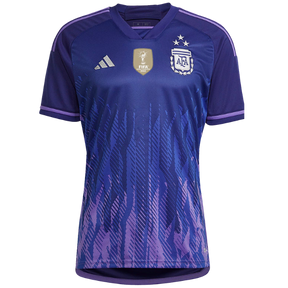 Camisa Seleção da Argentina II [Com Patch Copa do Mundo] 2022 Adidas - Roxo