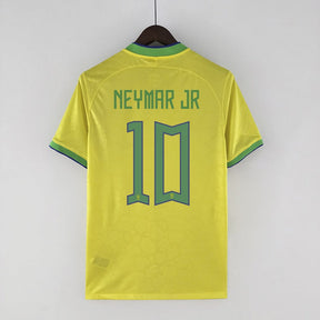 Camisa Seleção Brasil I 22/23 Nike - Amarelo - Neymar Jr #10