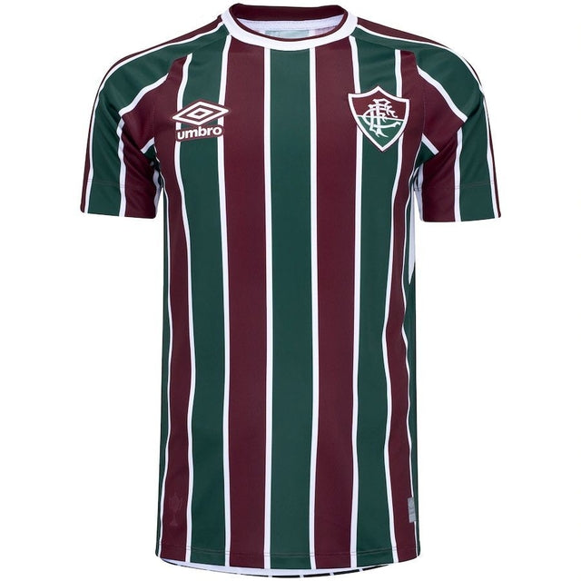 Camisa Fluminense I 21/22  - Vinho e Verde