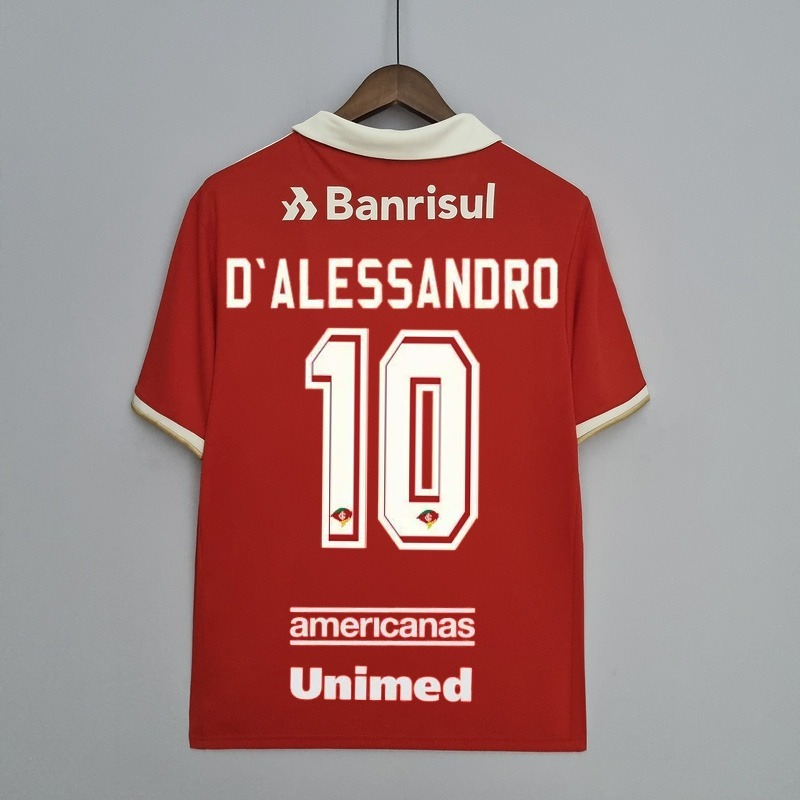 Camisa Internacional I [Com Patrocínio] 22/23  - Vermelho