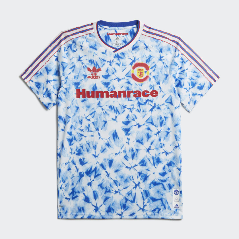 Camisa Manchester United Humanrace 21/22 Adidas - Azul