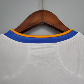 Camisa Manga Longa Real Madrid 21/22 Adidas - Branco