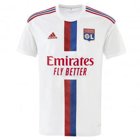 Camisa Olympique Lyon I 22/23 Adidas - Branco