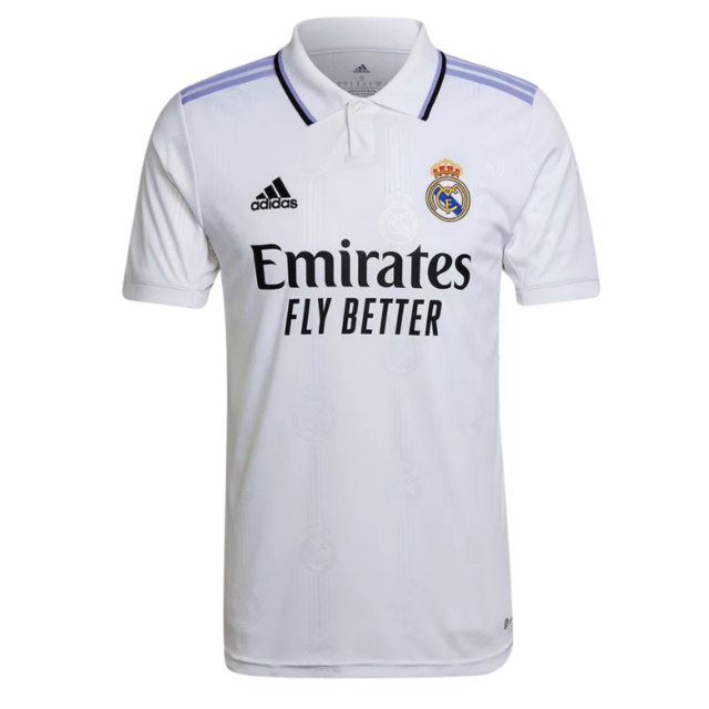 Camisa Real Madrid [Bola de Ouro - BENZEMA #9] 22/23 Adidas - Branco