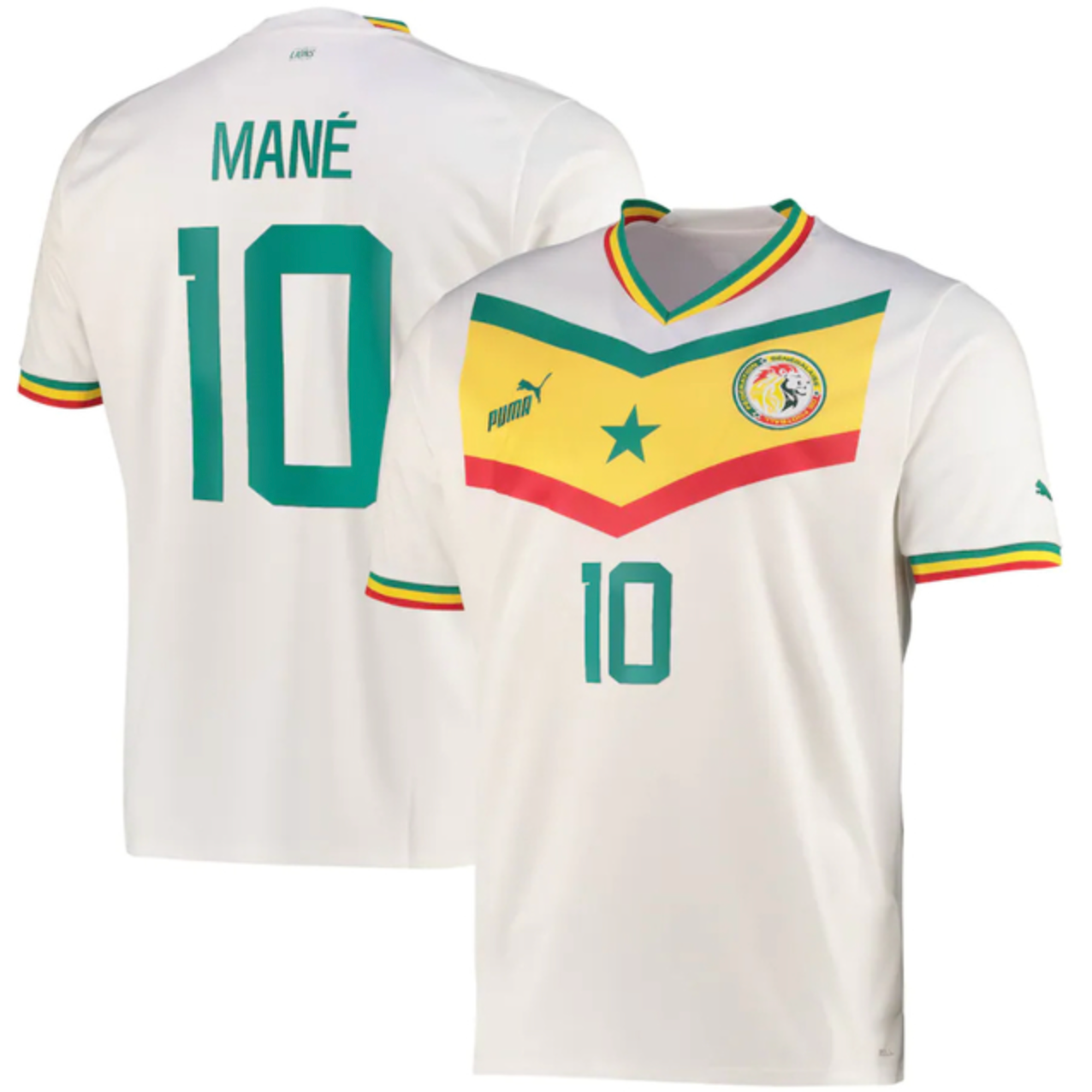 Camisa Seleção Senegal 22/23 Puma [Mané #10] - Branco