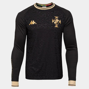 Camisa Manga Longa Vasco 22/23  - Preto e Dourado