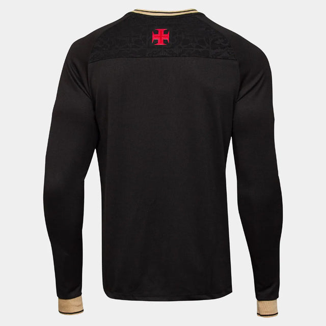 Camisa Manga Longa Vasco 22/23  - Preto e Dourado