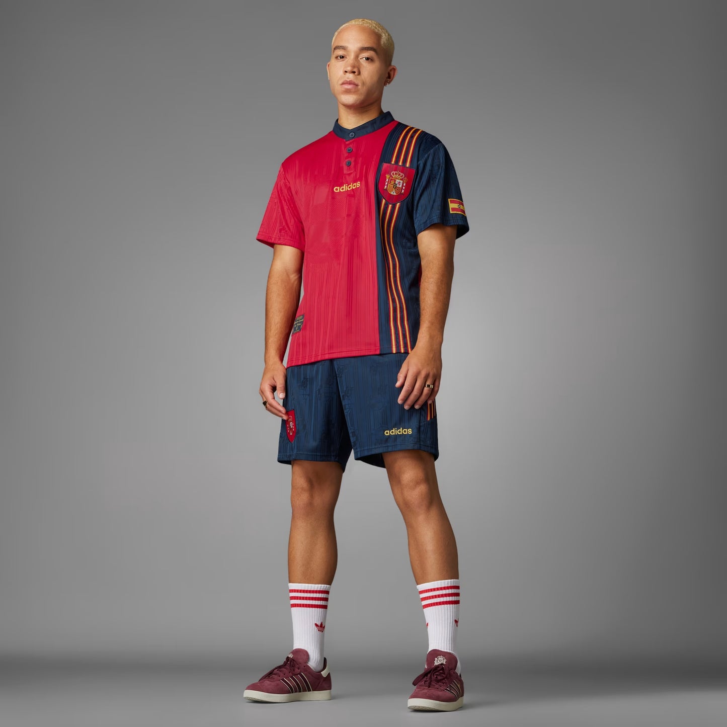 Camisa Seleção Espanha 1996 versão retrô