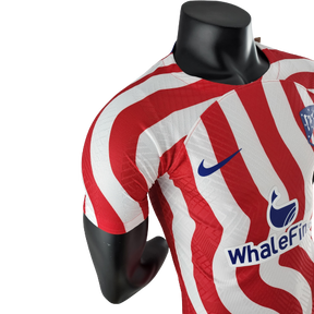 Camisa Atlético de Madrid I 22/23 Vermelha e Branca - Nike - Masculino Jogador