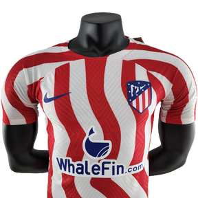 Camisa Atlético de Madrid I 22/23 Vermelha e Branca - Nike - Masculino Jogador