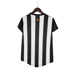 Camisa Feminina Atlético Mineiro I 22/23  - Preto e Branco