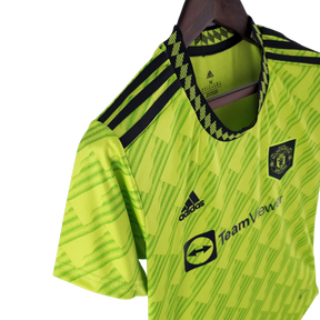 Camisa Feminina Manchester United III 22/23 Adidas - Verde