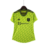 Camisa Feminina Manchester United III 22/23 Adidas - Verde