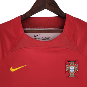 Camisa Feminina Portugal 22/23 Nike - Vinho e Verde