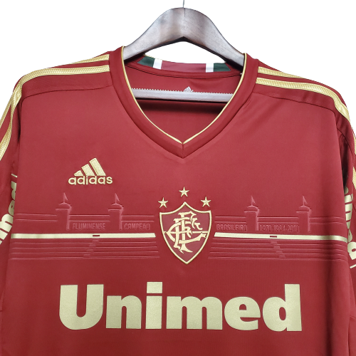 Camisa Fluminense Retrô 2012 Grená -