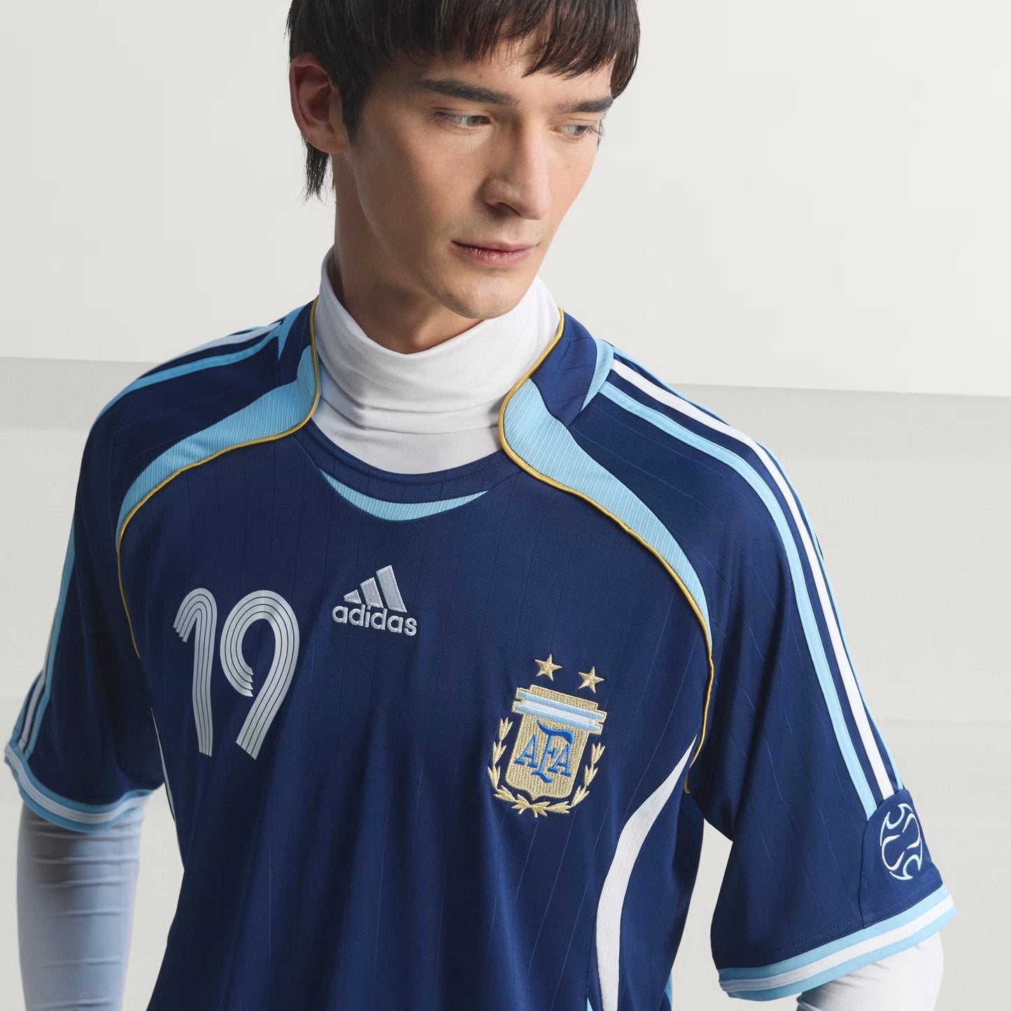 Camisa II Messi Seleção Argentina 2006