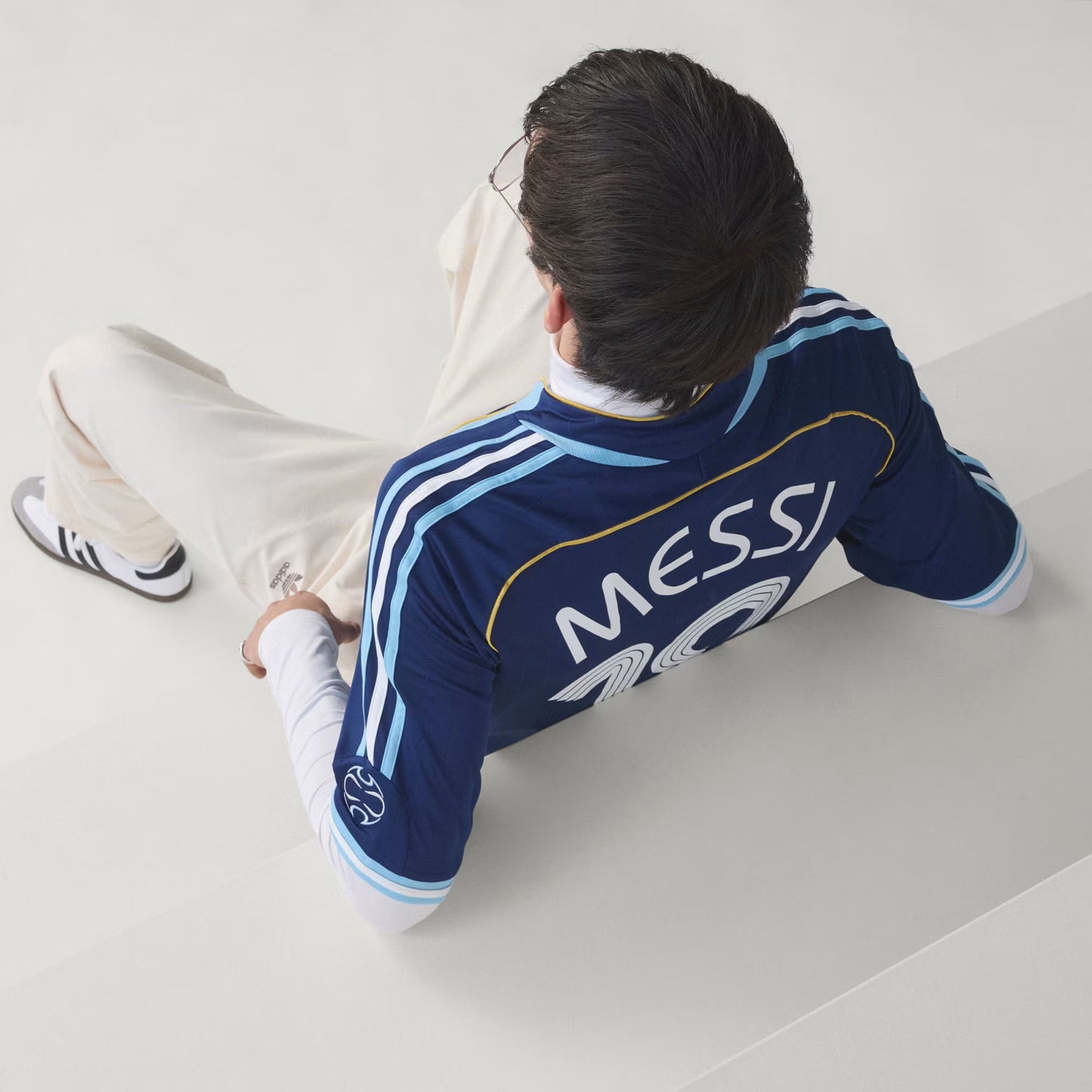 Camisa II Messi Seleção Argentina 2006