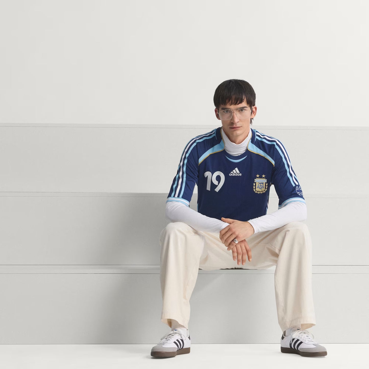Camisa II Messi Seleção Argentina 2006