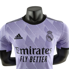 Camisa Real Madrid II 22/23 - Roxa - Adidas - Masculino Jogador
