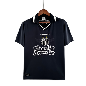 Camisa Santos Charlie Brown Jr. Dias de Glória -  Masculina - Preta