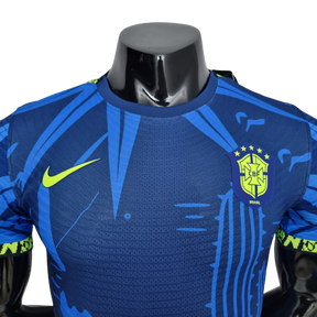 Camisa Seleção Brasil  2022 Nike - Azul - Conceito Nordeste